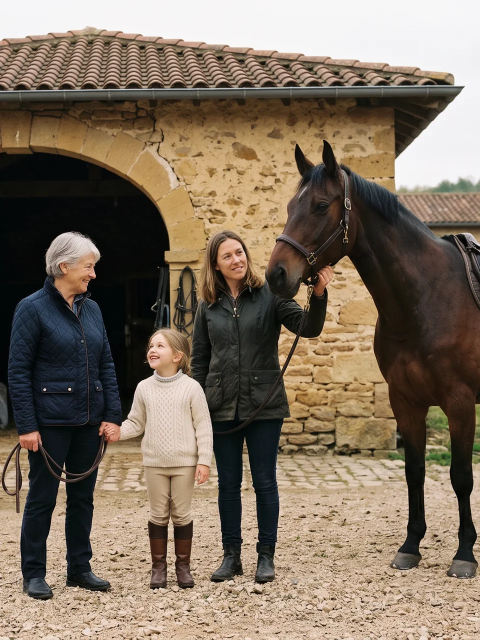 L'équipe, Haras del Lobo, centre équestre à Vignieu